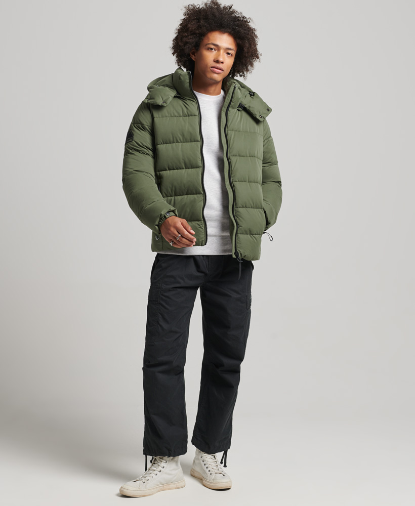 Superdry Mens Microfibre Mountain Puffer Jacket | eBay